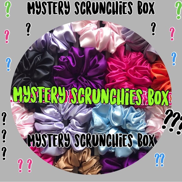 Mystery satin scrunchies box - Picture 3 of 4